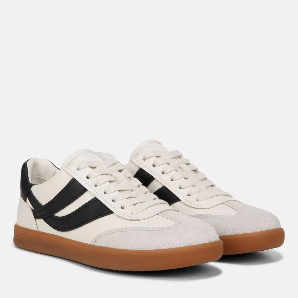 Vince Oasis Leather and Suede Sneakers, size 7